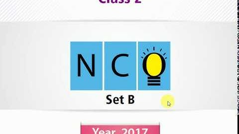 Class 2 NCO l Question Paper 2017. Set B (Question 21 -35) Part 2