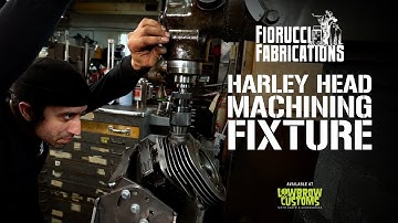Fiorucci Fabrications 1948-1999 Harley-Davidson Head Machining Fixture Overview