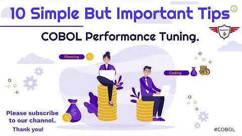 COBOL Tips en Tricks - top COBOL performance tuning idee, COBOL Performance Tuning Tips.