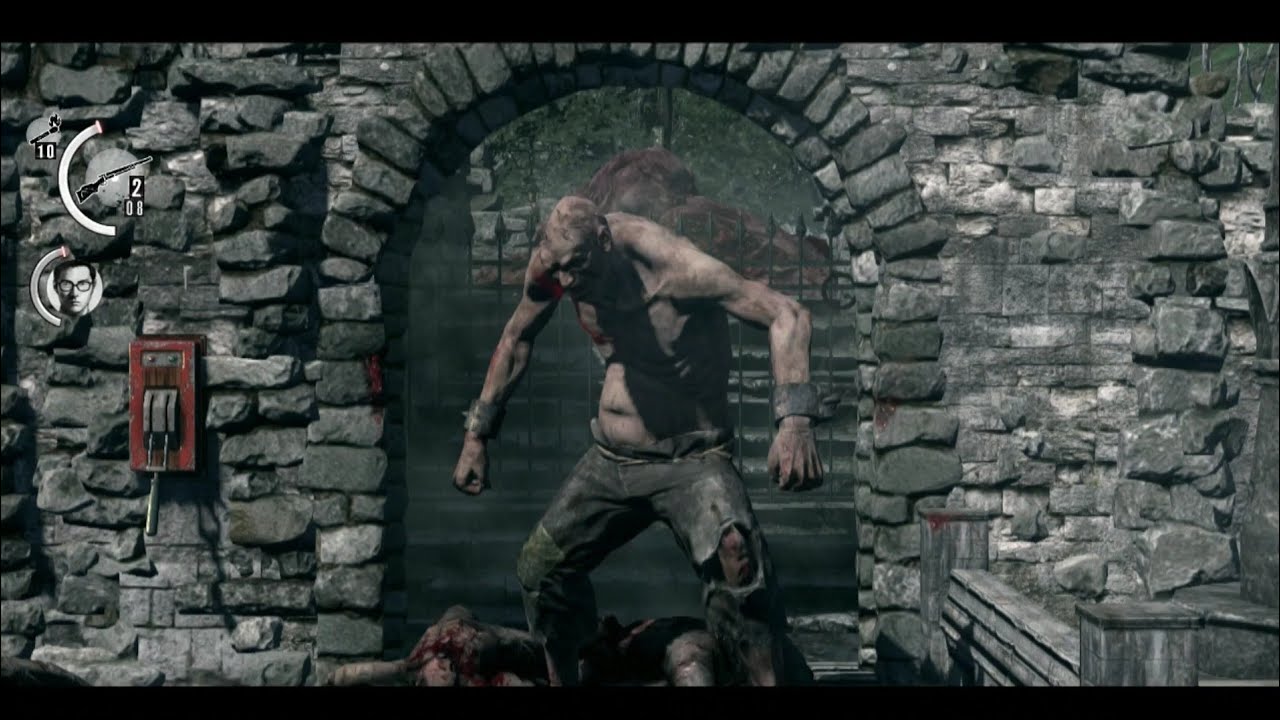 The Evil Within - Boss Battle 04 - The TWINS Neun and Zehn - Nightmare(Hard) Difficulty - 1080p HD