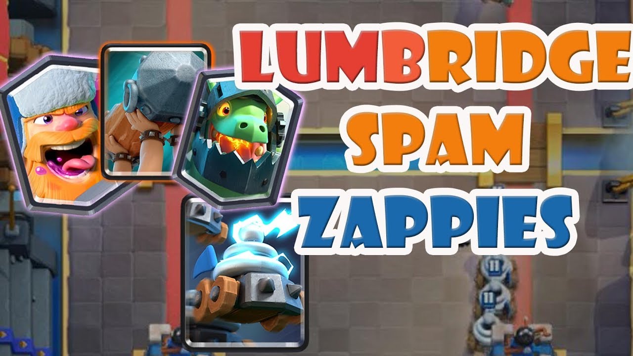 Bridge Spam Zappies #2 🕹️🕹️🕹️ Best Bridge Spam Deck Clash Royale