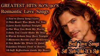 🎸Greatest Hits Romantic Love Songs Collection💖You’re Every Song I Love - Mid 80's Style - Vol.133 screenshot 3