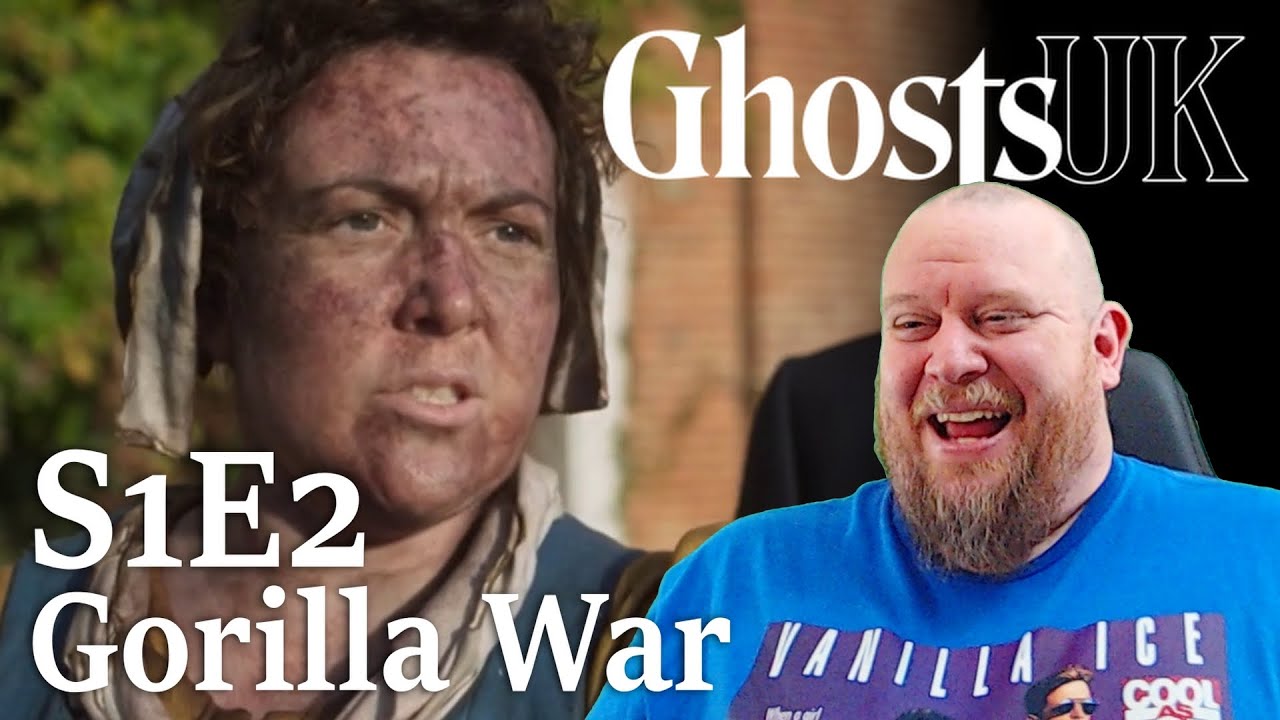 Ghosts S1E2 REACTION - That Army Ghost is LOVING the war documentaries!