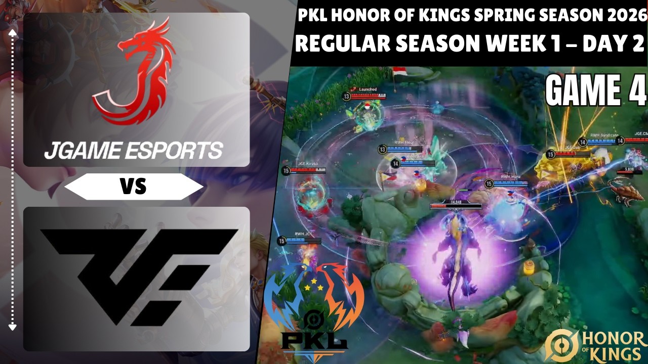 JGame vs RWE Hyve | GAME 4 | HIGHLIGHTS | PKL HOK  Season 2026 | Regular Season Week 1 - Day 2