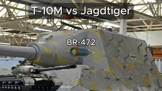 T-10M vs Jagdtiger ; 122mm BR-472 ; Armor Penetration Simulation