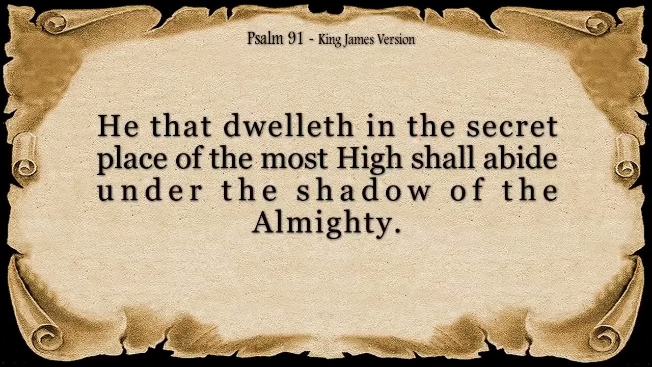 Psalms 91 youtube