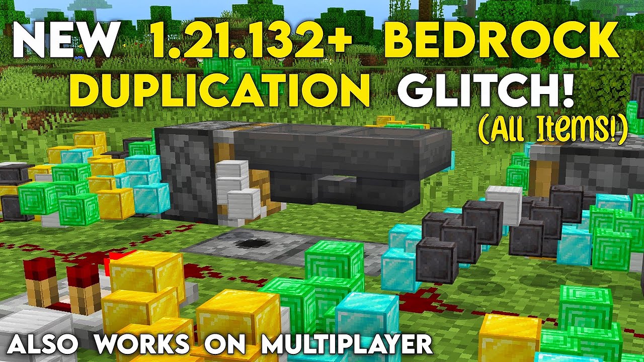 EASIEST 1.21+ DUPLICATION GLITCH in Minecraft Bedrock! (New 2026)