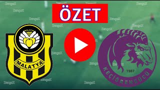 Yeni̇ Malatyaspor - Keçi̇örengücü Maçi Özeti̇ İzle