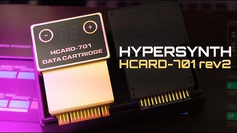 Hypersynth Hcard-701 Rev2 for the Yamaha DX7