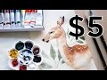 CHEAP ART SUPPLY CHALLENGE (less than $5! + Q&A)