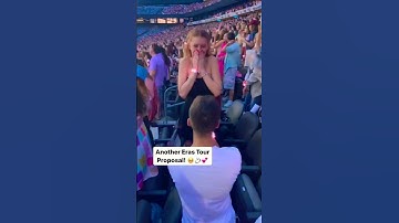 Taylor Swift Eras Tour Proposal ❤️💍💫 #taylorswift #trending #shortsfeed #swifties #erastour