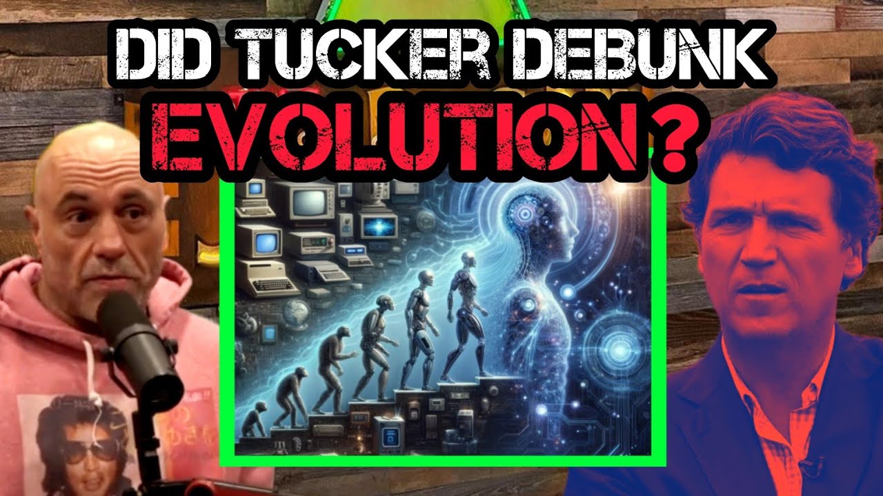 Joe Rogan Evolution Primate Joe Rogan SHOCKED by Tucker Carlson's View on Evolution: