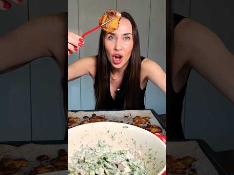 Вкус детства. Салат с печеной картошкой. #рецепты #вкусдетства