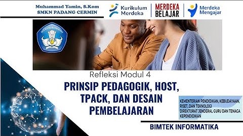 REFLEKSI MODUL 4  PEDAGOGIK