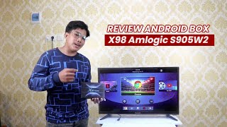 X98 Smart Android Box Amlogic S905W2 5G Android 11 🔥🔥YOUTUBE NETFLIX WIFI BLUETOOTH 4K