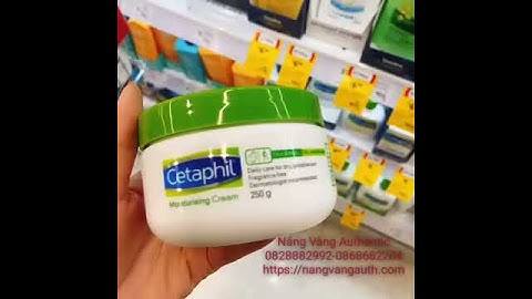 Đánh giá kem dưỡng ẩm cetaphil