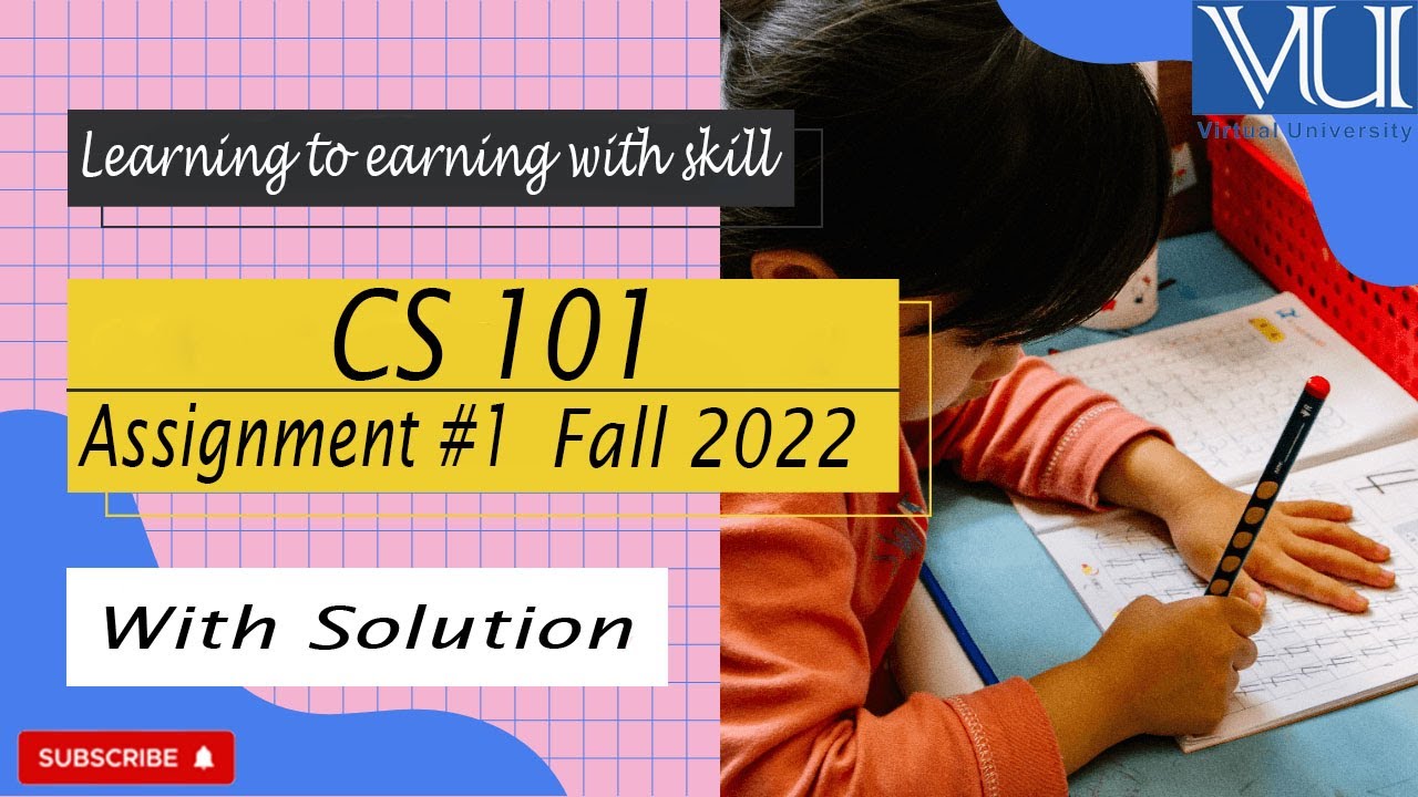 cs101 assignment solution 2022