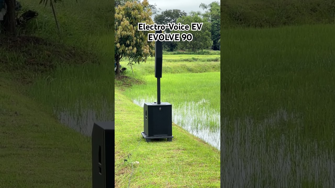 เทสเสียง Electro-Voice EV EVOLVE 90 ลำโพงคอลัมน์แอคทีฟ 8 x 4.7 นิ้ว ซับ 18 นิ้ว มิกเซอร์ในตัว