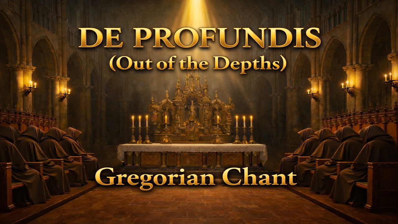 Gregorian Chant - De Profundis (Out of the Depths - Psalm 130) For Repentance & Hope in Redemption