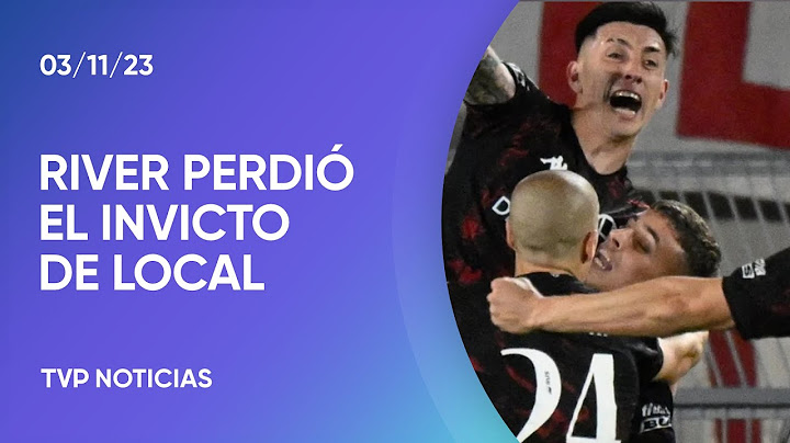 River resignó su invicto en el Monumental con una sorpresiva derrota ante Huracán