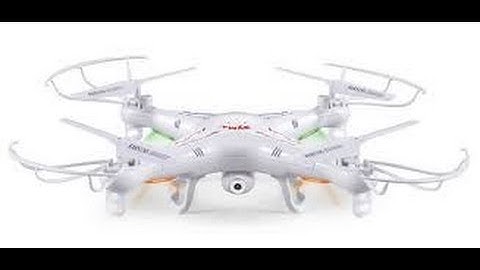 DRONE CRASH!!  [syma x5c-1]