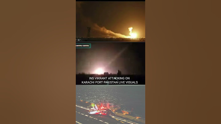 India attacks Pakistan’s naval base with INS Vikrant, destroys Karachi Port: Report