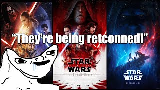 Star Wars Sequels Retcon DEBUNKED!
