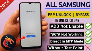 new remove frp samsung directly mtp mode by oneclick | no test mode -no edl | using griffin-unlocker