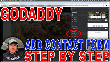 ✅ Hoe voeg ik een contactformulier toe aan de GoDaddy Website Builder?
