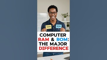 Your Computer has two memories?! RAM AND ROM Explained!