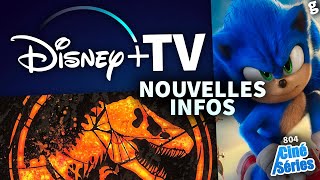 Disney+ prépare Marvel TV ? Nouvelles infos Jurassic World 4 et Sonic 3 ! Jeu Invincible annoncé ?
