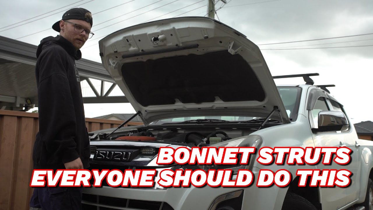D'Max Build || Installing Bonnet Struts (BEST SIMPLE MOD)
