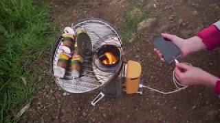 BIOLITE CAMPSTOVE2 - ТУРИСТИЧЕСКАЯ ПЕЧЬ-ЗАРЯДКА