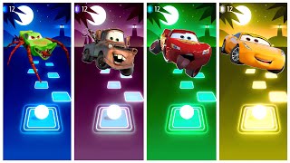 Lightning McQueen Eater 🆚 McQueen 🆚 Mater 🆚 CruzRamirez - Tiles Hop EDM Rush🎵