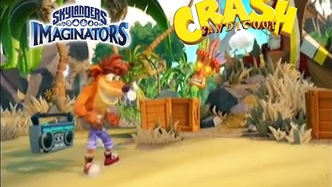 Skylanders Imaginators  crash bandicoot adventure pack  Thumpin Wumpa Island Part 1