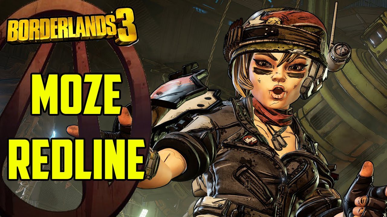 Borderlands 3 Moze REDLINE