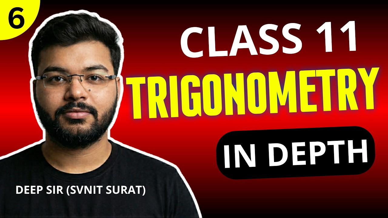 TRIGONOMETRY - 6 | CLASS 11 | #PRAHAAR | #deep #MISTRY | #MATHSPERT # ...