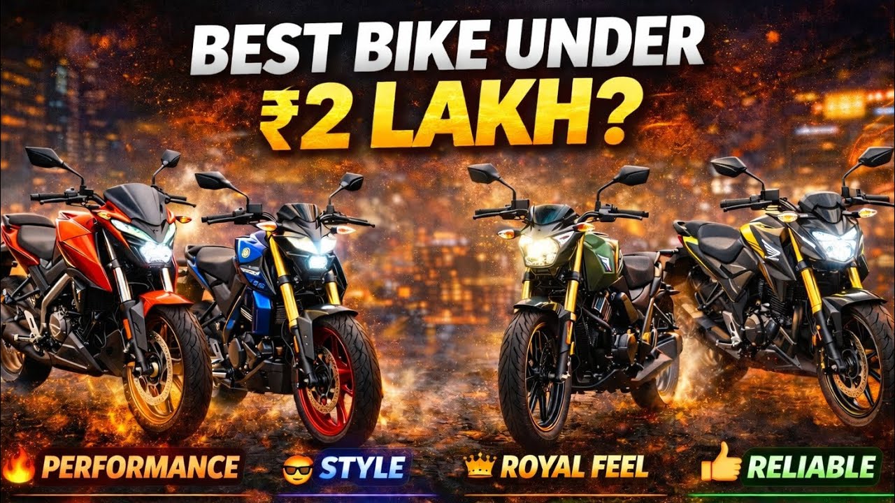 Best Bikes Under 2 Lakh in India 2026🔥Pulsar N250 vs MT-15 vs Hunter 350 vs Hornet 2.0 |The Auto Hub