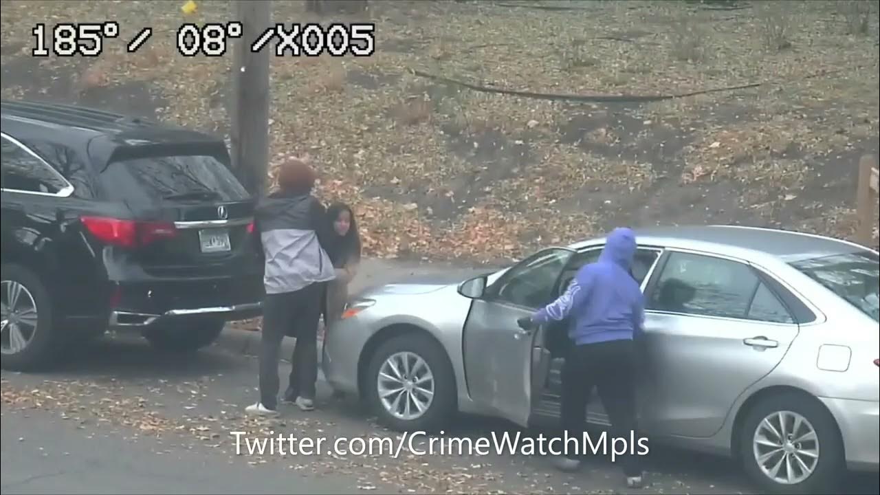 Minneapolis carjacking captured on video YouTube