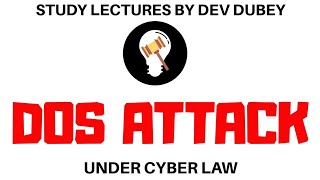 DOS Attack | Denial of Service Attack | Hindi-English Explanation | Law Terms | screenshot 5
