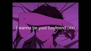 I want to be your boyfriend - Hot Freaks (Lyrics) Resimi