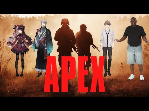 【APEX】左手デバイス入学試験【にじさんじ/加賀美ハヤト視点/夜見れな/甲斐田晴】