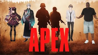【APEX】左手デバイス入学試験【にじさんじ/加賀美ハヤト視点/夜見れな/甲斐田晴】