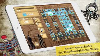 Assassin Vs Mummies Match 3 - iPhone/iPad/Android/Kindle/Facebook/Gameroom/Mac/Windows 10 screenshot 1