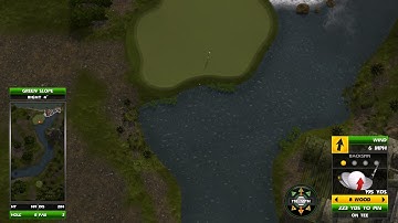 Golden Tee Great Shot on Hidden Temple!