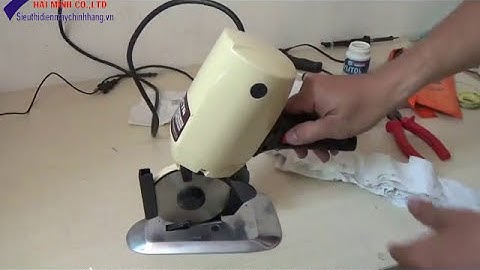 Máy cắt vải cầm tay Octa RS 100 như thế nào ???
