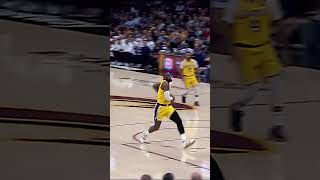LeBron Dunks on Kevin Love👑 #shorts