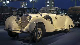 Mercedes Benz W24 540K Cabriolet 1936   Cité de l'automobile, Collection Schlumpf, Mulhouse, 2020