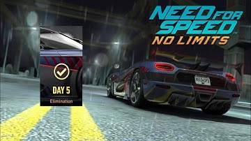 Koenigsegg Agera RS DAY 5 Elimination NFS No Limits SK1LLMAST3RS