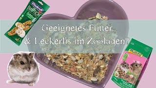 Geeignetes Futter Leckerlis Im Zooladen?
